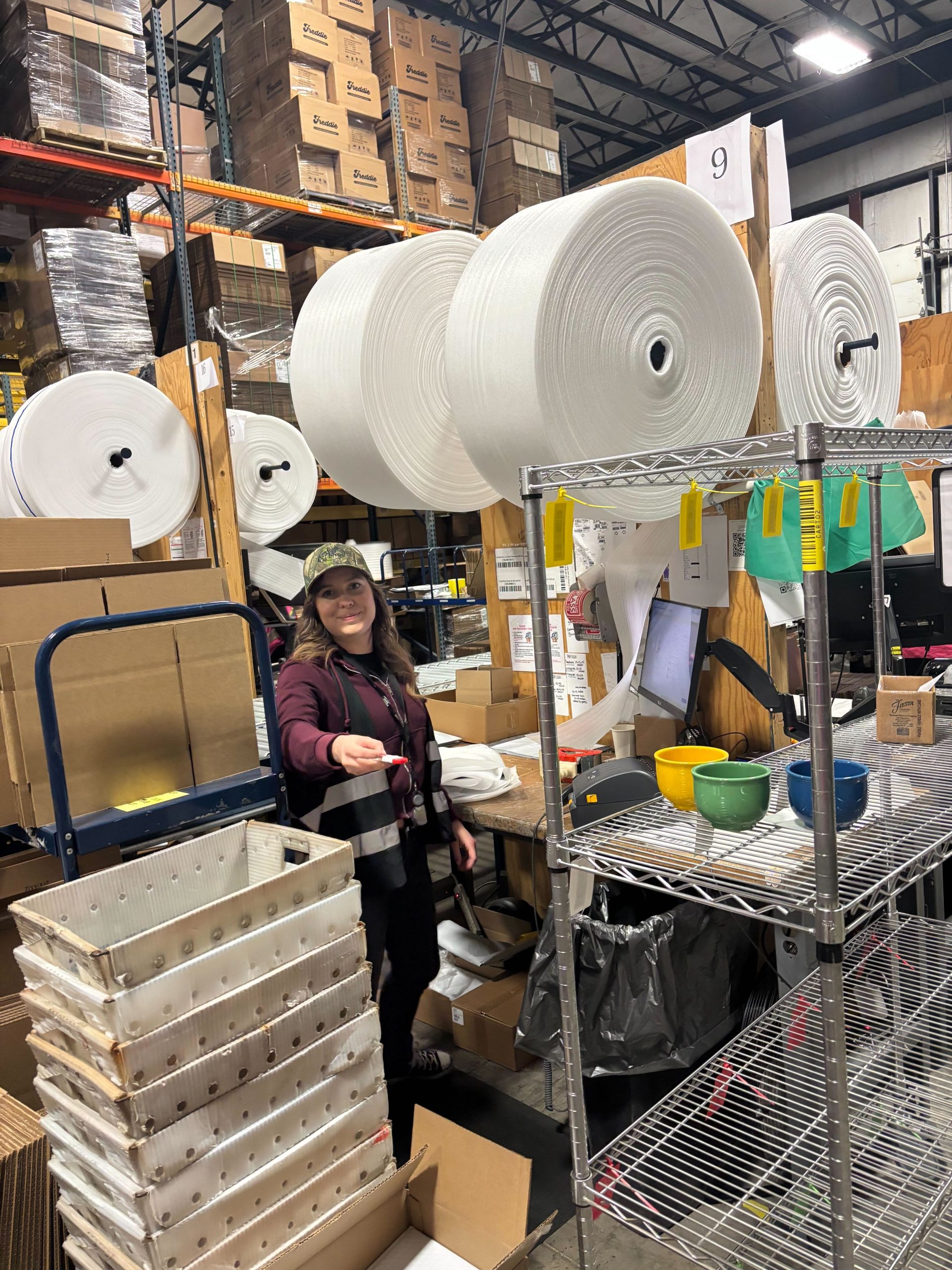 Good Company Ships warehouse team